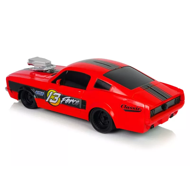 LEAN TOYS Autíčko na diaľkové ovládanie športové 1:20 červené pilot