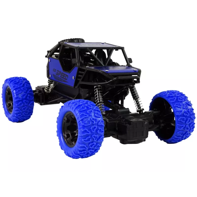 LEAN TOYS terénne vozidlo na diaľkové ovládanie R/C 1:18 modré