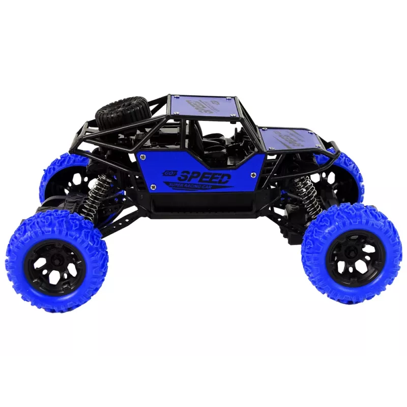 LEAN TOYS terénne vozidlo na diaľkové ovládanie R/C 1:18 modré