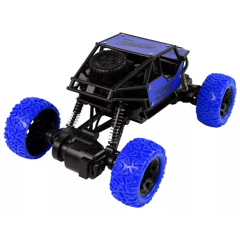 LEAN TOYS terénne vozidlo na diaľkové ovládanie R/C 1:18 modré