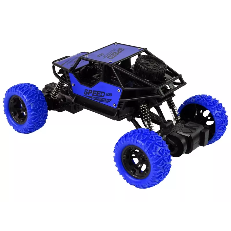 LEAN TOYS terénne vozidlo na diaľkové ovládanie R/C 1:18 modré