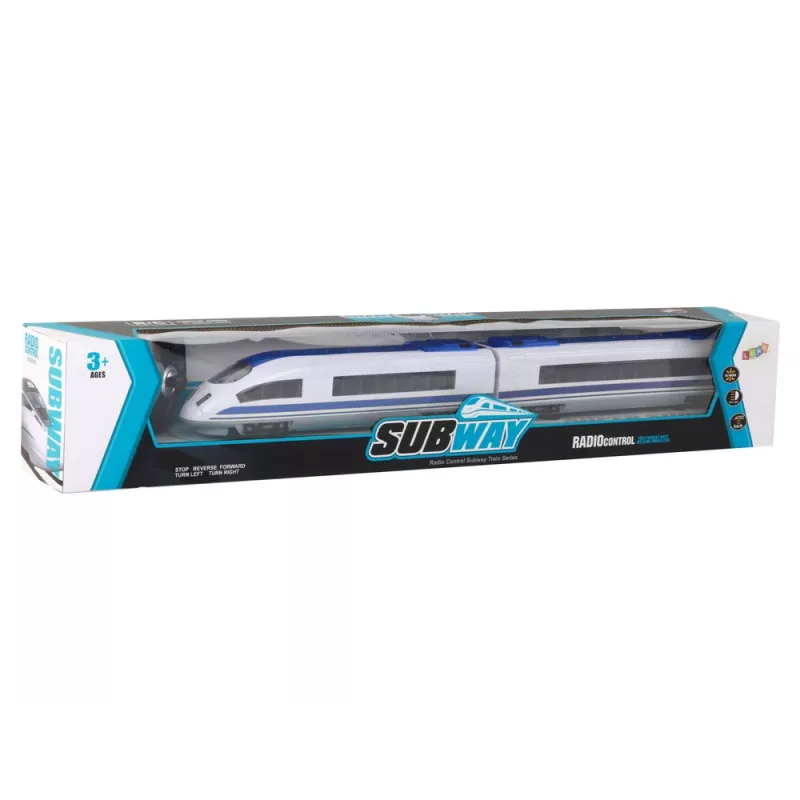 LEAN TOYS Vlak na diaľkové ovládanie 65 cm R/C svetlá