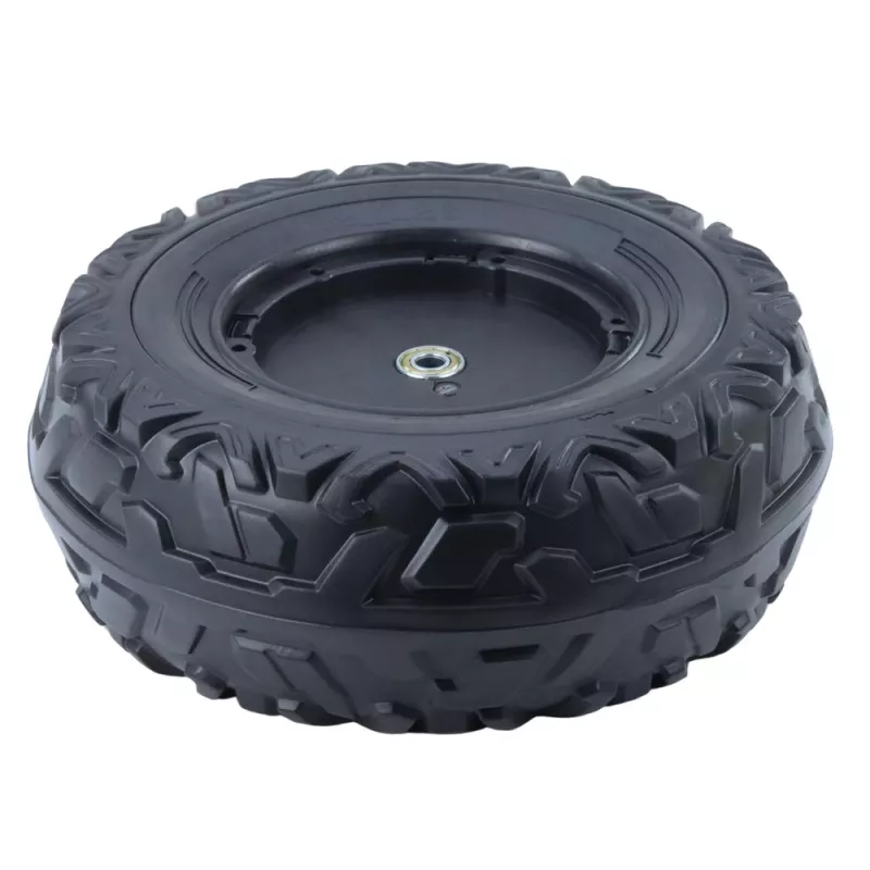 LEAN TOYS náhradné koleso pre batériové detské vozidlo DK-CA002 (230 mm, čierne, PP plast)