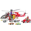 LEAN TOYS záchranársky vrtuľník multifunkčné príslušenstvo so svetelnými a zvukovými efektmi