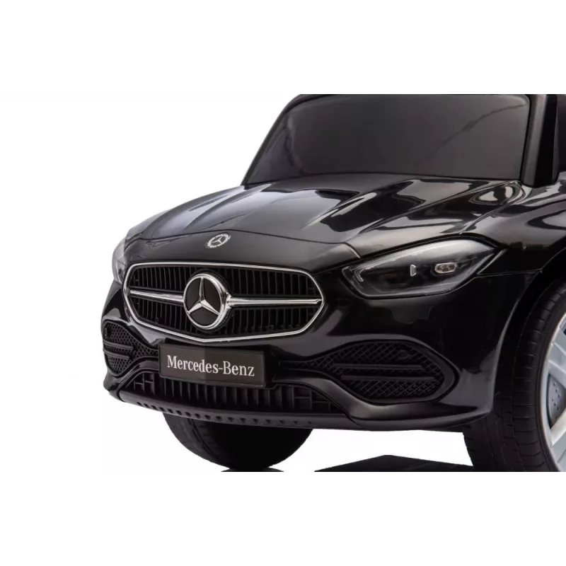 LEAN TOYS odrážadlo s tlačnou tyčou Mercedes 3in1 čierne
