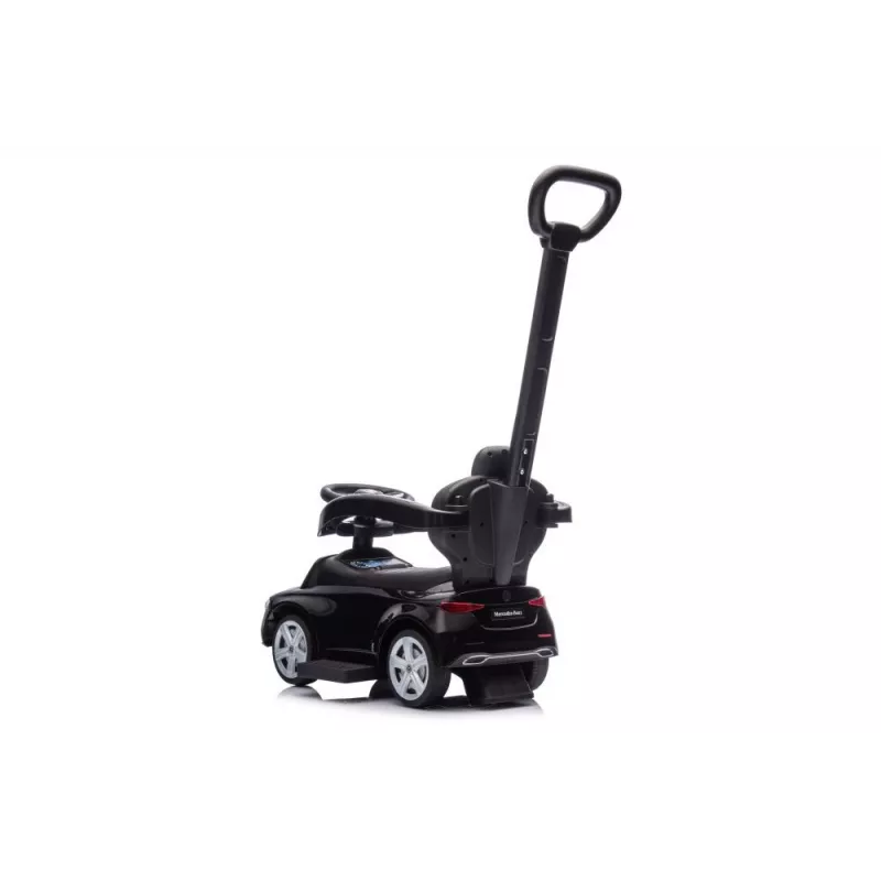 LEAN TOYS odrážadlo s tlačnou tyčou Mercedes 3in1 čierne