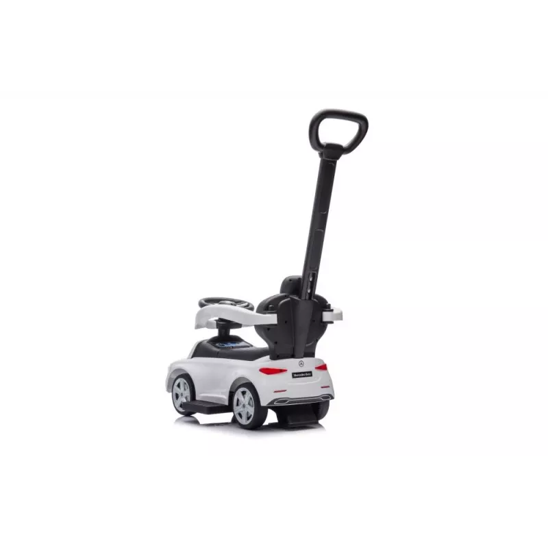 LEAN TOYS odrážadlo s tlačnou tyčou Mercedes 3in1 biela