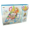 LEAN TOYS hojdacie kreslo 2in1 modrý tiger zvuky vibrácie