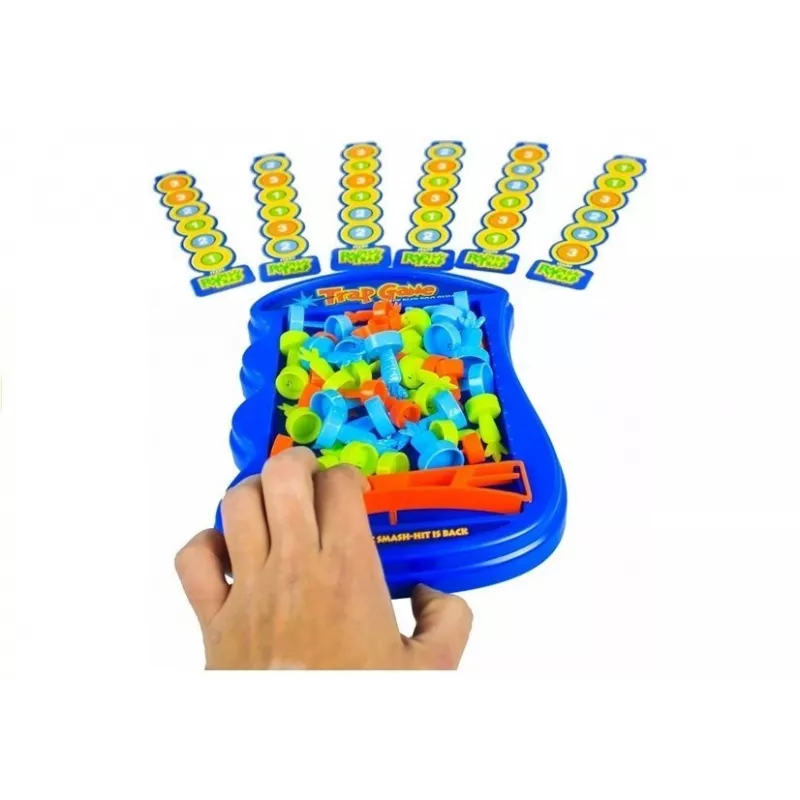 LEAN TOYS Bežiaca mrkva arkádová pasca hra