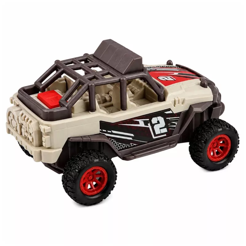 LEAN TOYS súprava terénnych vozidiel so svetlom a zvukom, 2 kusy