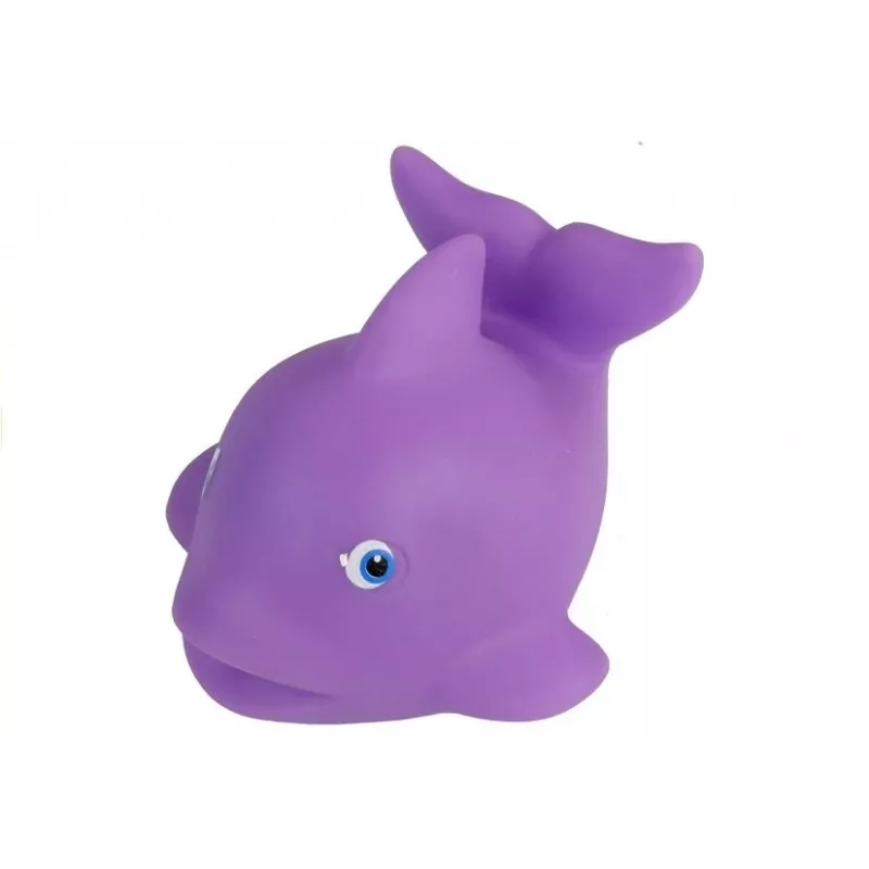 LEAN TOYS Sada morských živočíchov do kúpeľa, gumené sitko na ryby, 12 dielov