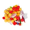 LEAN TOYS sada sladkostí torta sušienky suchý zips dekorácie DIY