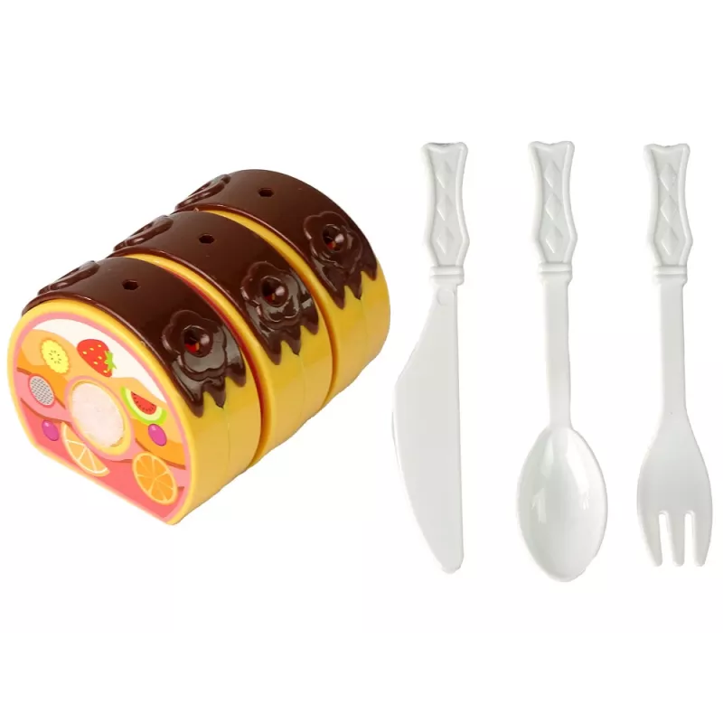 LEAN TOYS sada sladkostí torta sušienky suchý zips dekorácie DIY