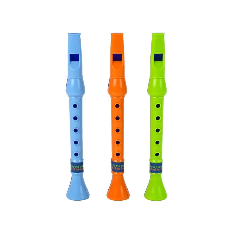 LEAN TOYS Sada troch flautičiek pre deti zvieratá