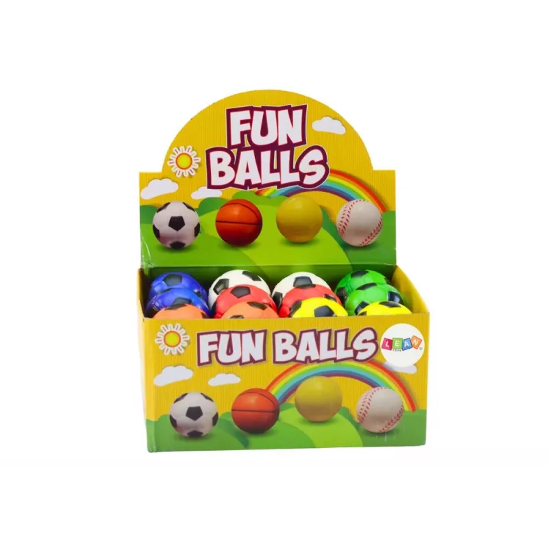 LEAN TOYS malá mäkká penová futbalová lopta 5,5 cm