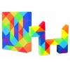 LEAN TOYS Snake Puzzle Magic Cube logická hra