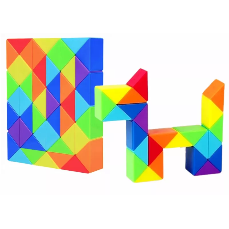 LEAN TOYS Snake Puzzle Magic Cube logická hra
