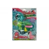 LEAN TOYS Bublinková pištoľ plameniak modrá