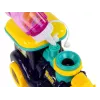 LEAN TOYS lokomotíva na bubliny so svetlom a zvukom, modrá