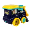 LEAN TOYS lokomotíva na bubliny so svetlom a zvukom, modrá