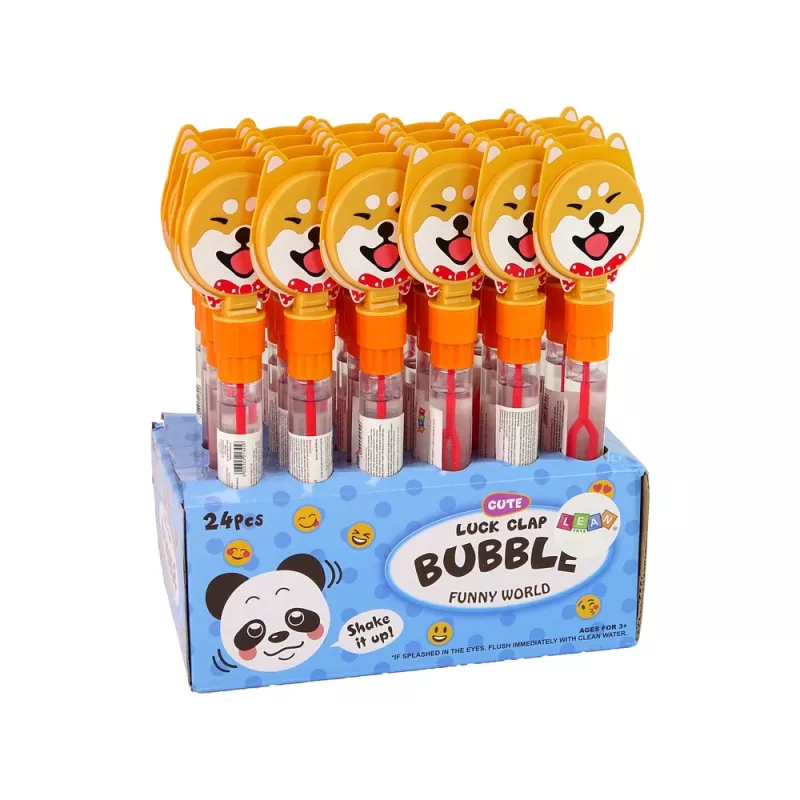LEAN TOYS Bublinkový pes 30 cm flapák