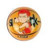 LEAN TOYS Mäkká lopta malá vzory farby pre bábätko 7 cm v priemere