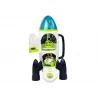 LEAN TOYS Space Rocket Astronom Cosmos Light & Sound – na batérie elektronická hračka raketa s figúrkou astronauta (3x AA)