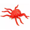 LEAN TOYS pavúk červený gumená figúrka naťahovacia realistická 12 cm
