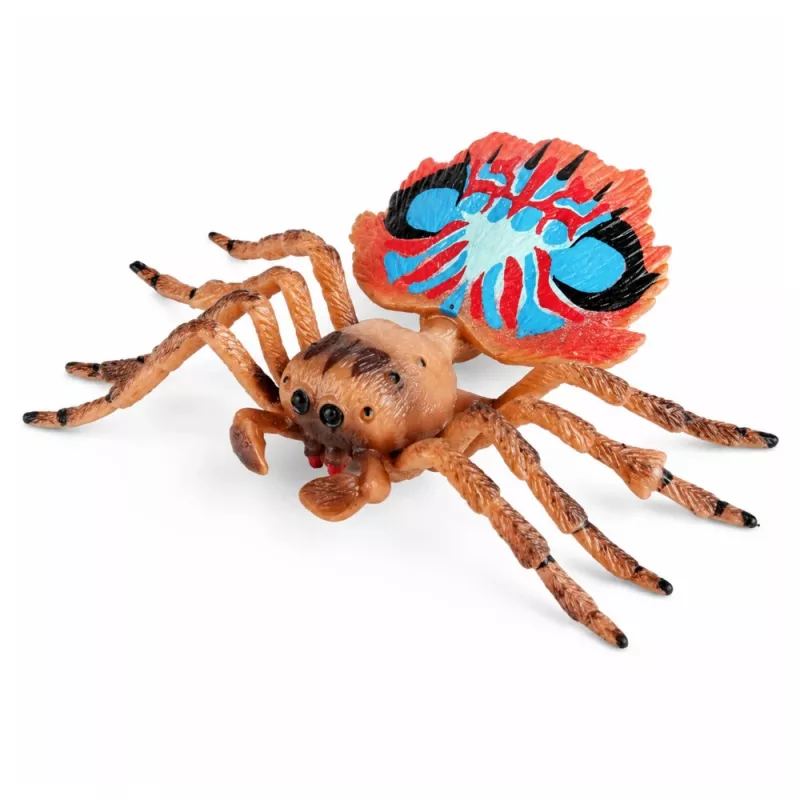 LEAN TOYS pavúk tarantula gumená figúrka naťahovacia realistická 12 cm