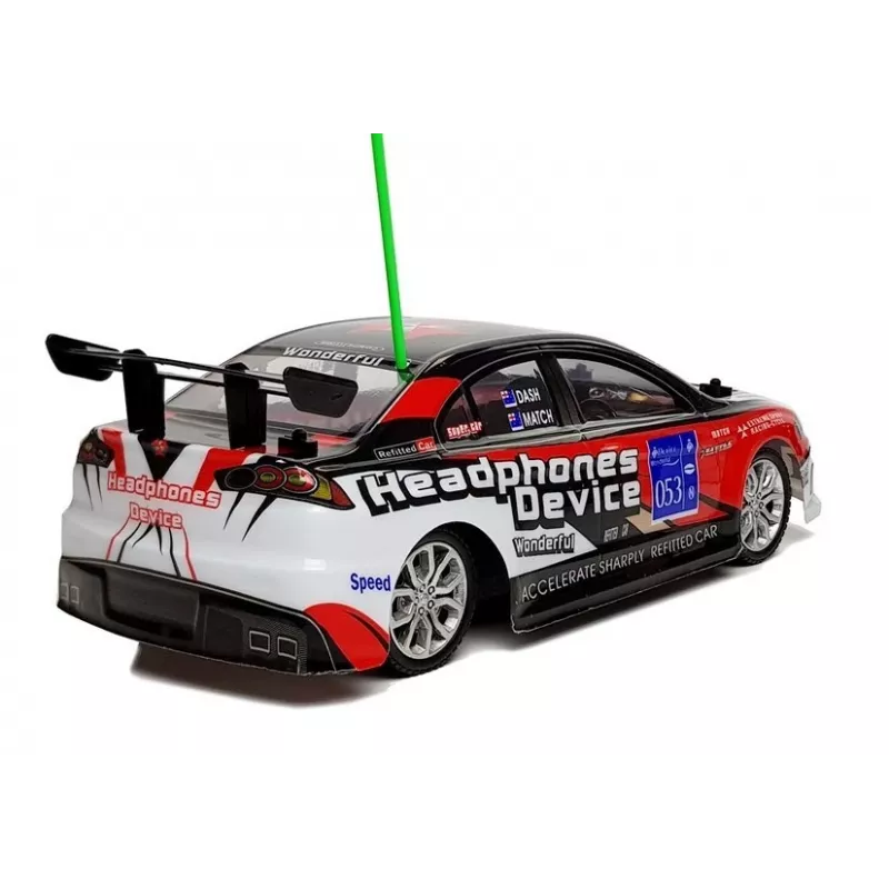 LEAN TOYS Športové pretekárske auto na diaľkové ovládanie R/C 27MHz červené
