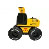 LEAN TOYS Pružinový pohon bager zvuky a svetlá