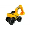 LEAN TOYS Pružinový pohon bager zvuky a svetlá