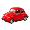 LEAN TOYS Pružina s trecím pohonom chrobák osobné auto 6 farieb