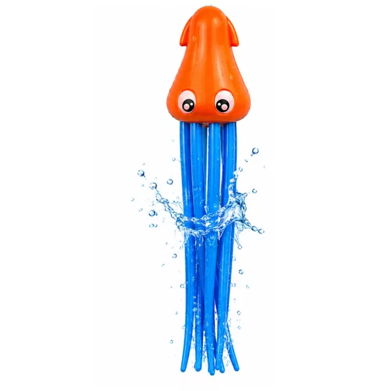 LEAN TOYS potápačská hračka chobotnica medúza pre deti bazén kúpeľ 3 ks set