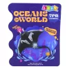 LEAN TOYS raja gumená figúrka naťahovacia realistická oceánska ryba 13cm