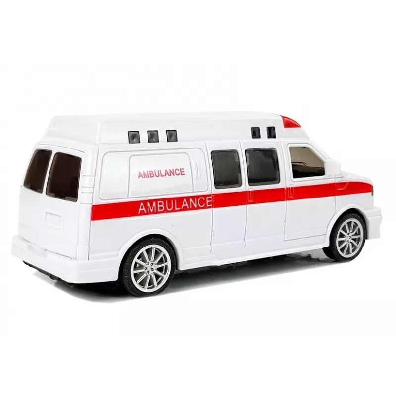LEAN TOYS Sanitka so zvukom svetlom a sirénou