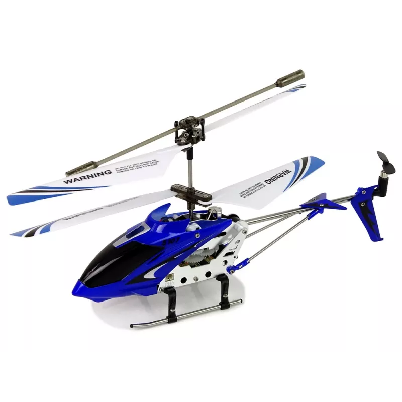 LEAN TOYS SYMA S107G RC helikoptéra s diaľkovým ovládačom a nabíjateľnou batériou - modrá
