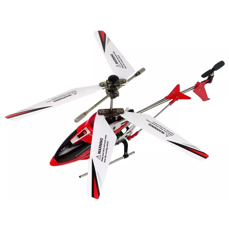 LEAN TOYS SYMA S107H 2.4G RC helikoptéra červená