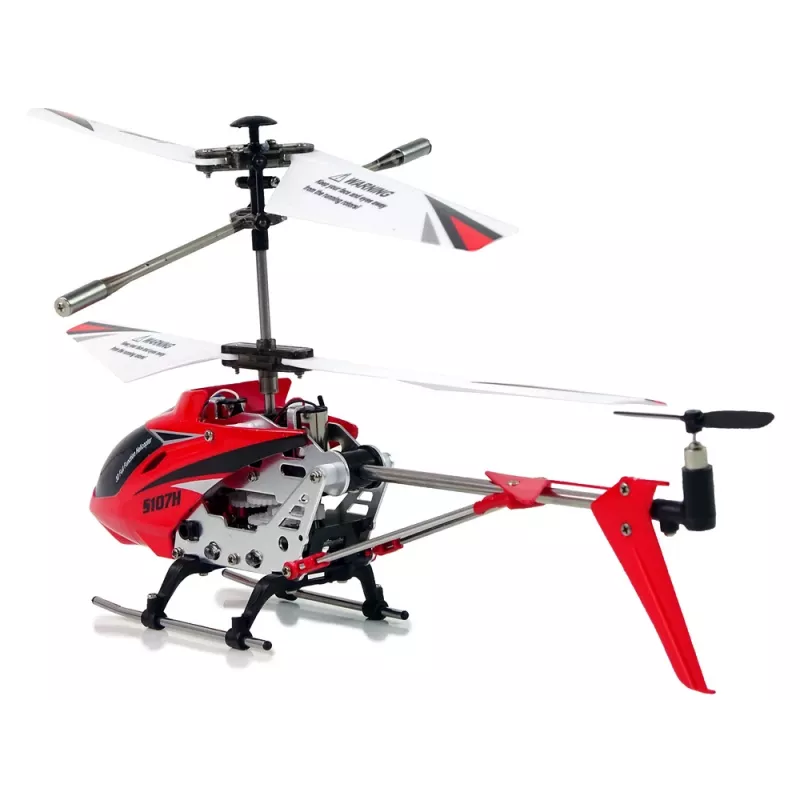 LEAN TOYS SYMA S107H 2.4G RC helikoptéra červená