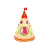 LEAN TOYS Teepee stan do záhrady pre deti