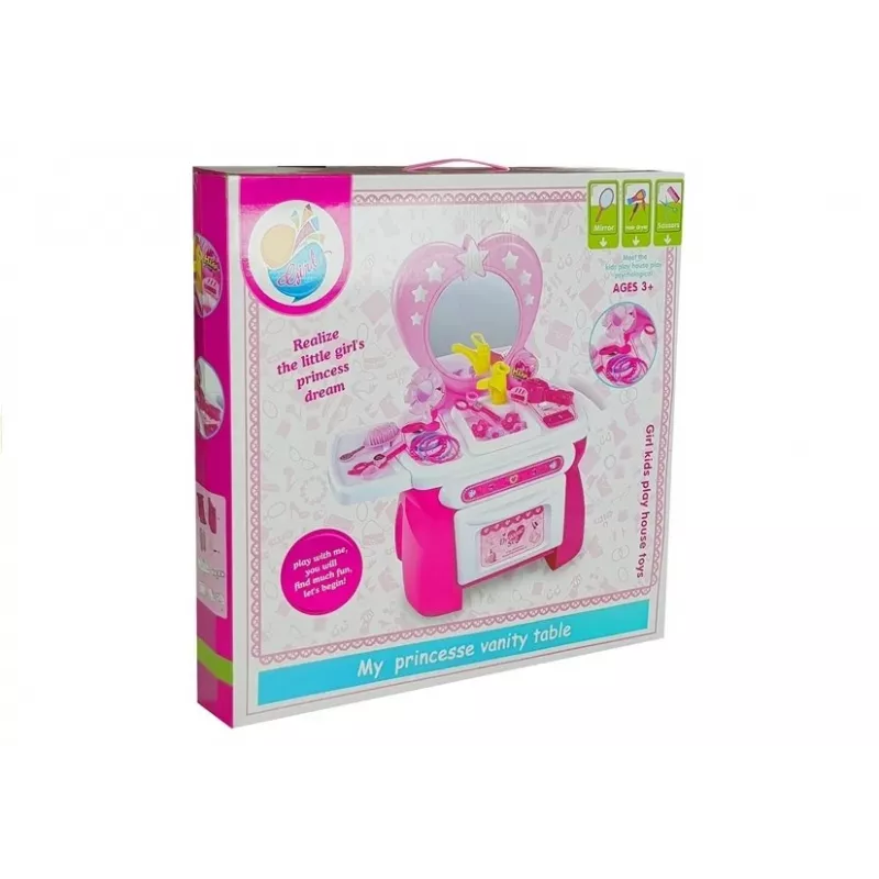 LEAN TOYS Toaletná kozmetická súprava vlasové doplnky
