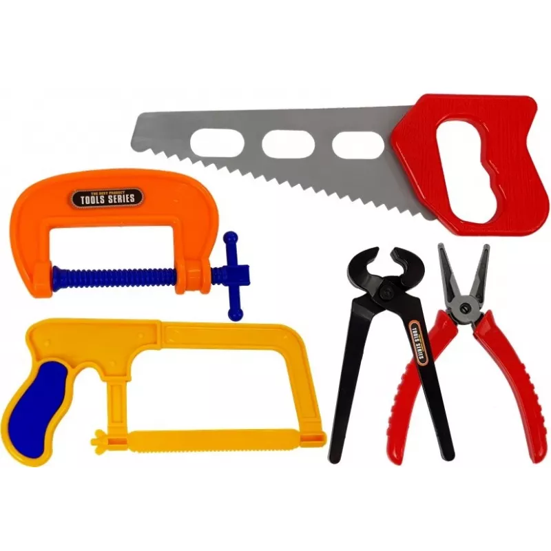 LEAN TOYS Sada náradia pre malých majstrov 37 dielov