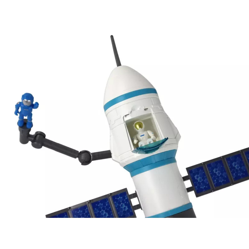 LEAN TOYS hračka vesmírna misia raketa astronauti odpaľovacia rampa 15 prvkov