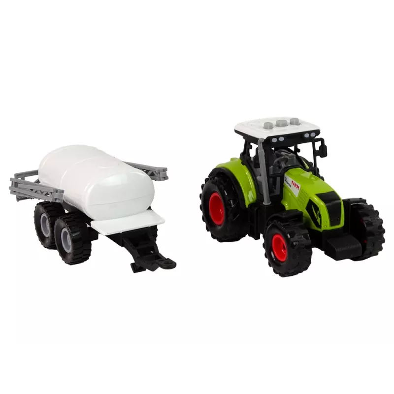 LEAN TOYS Traktor pre deti s návesom farmárske auto