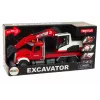 LEAN TOYS Kamión s bagerom traktor bager zvuk svetlo