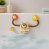 LEAN TOYS Vodná hračka do kúpeľa, medvedík astronaut, sprcha s cirkuláciou vody a prísavkami