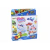 LEAN TOYS Sada vodných korálok DIY Magické korálky 8 farieb Dopravné prostriedky