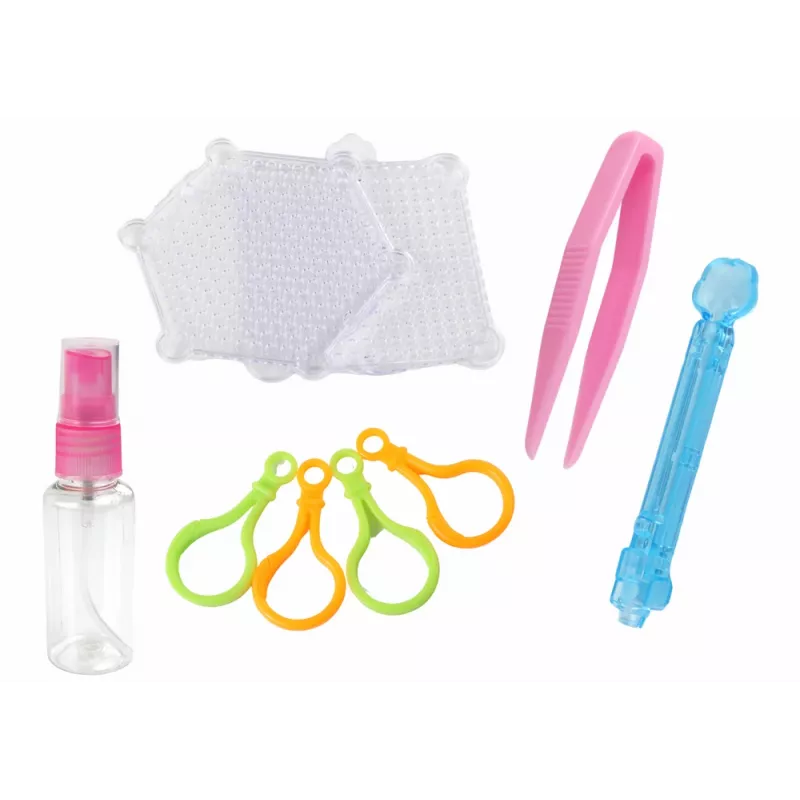LEAN TOYS Sada vodných korálok DIY Magické korálky 8 farieb Dopravné prostriedky