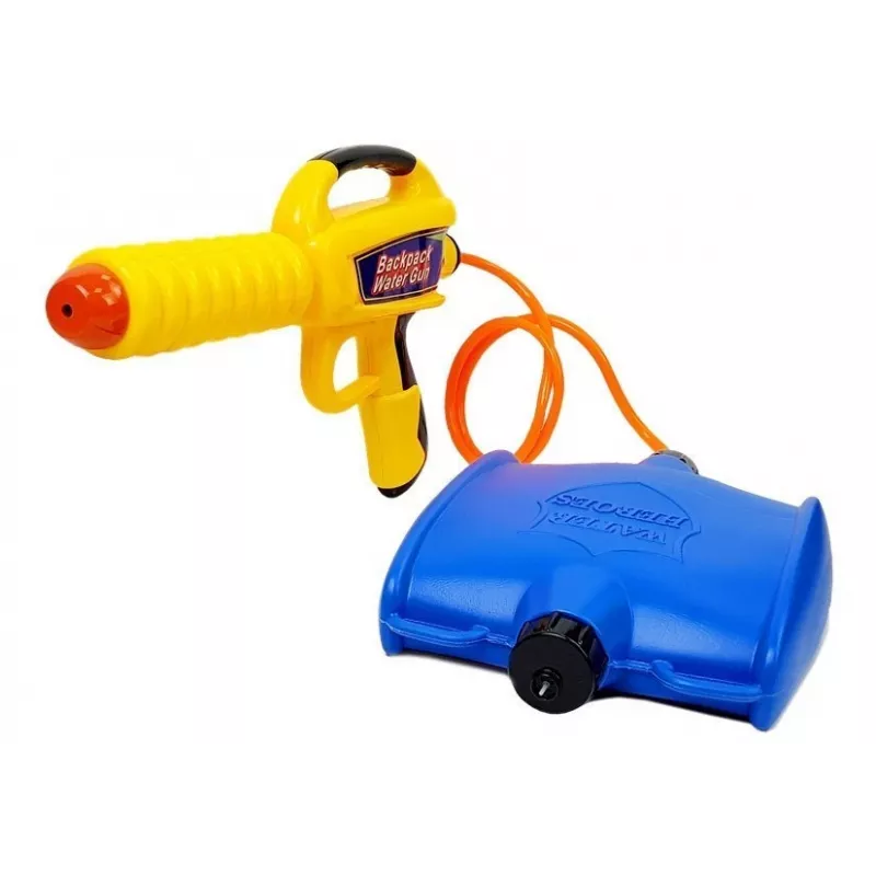 LEAN TOYS Vodná pištoľ s 1080 ml nádržou žlto-modrá