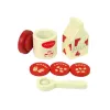 LEAN TOYS Drevené príslušenstvo kávovaru kuchyňa pre deti
